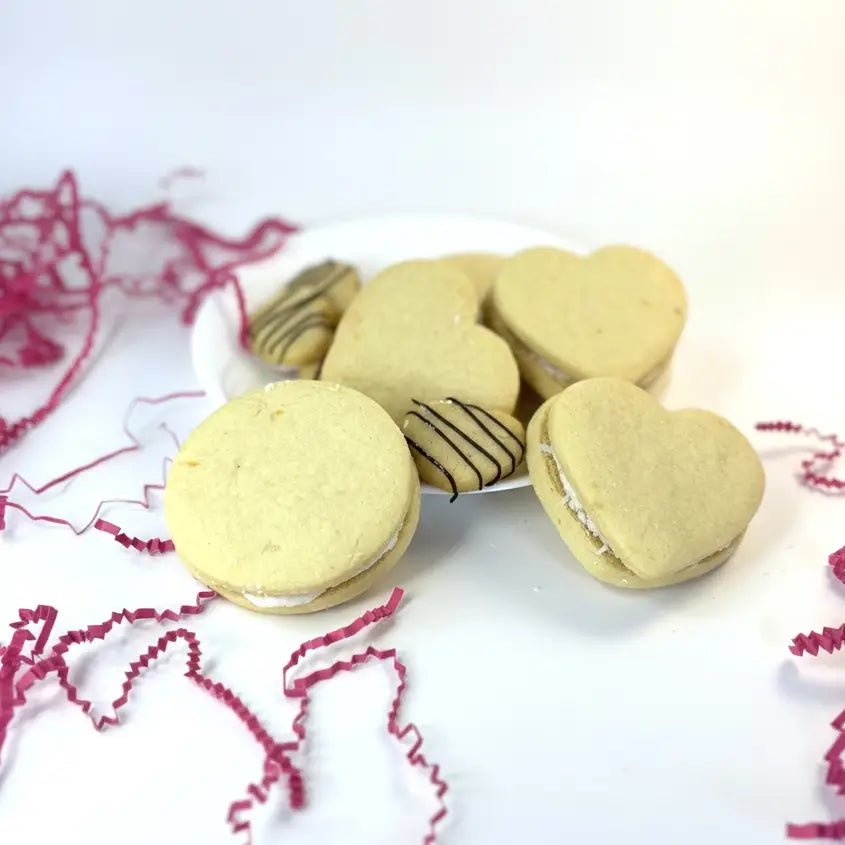 Heart-Shaped Alfajores – pack of 6