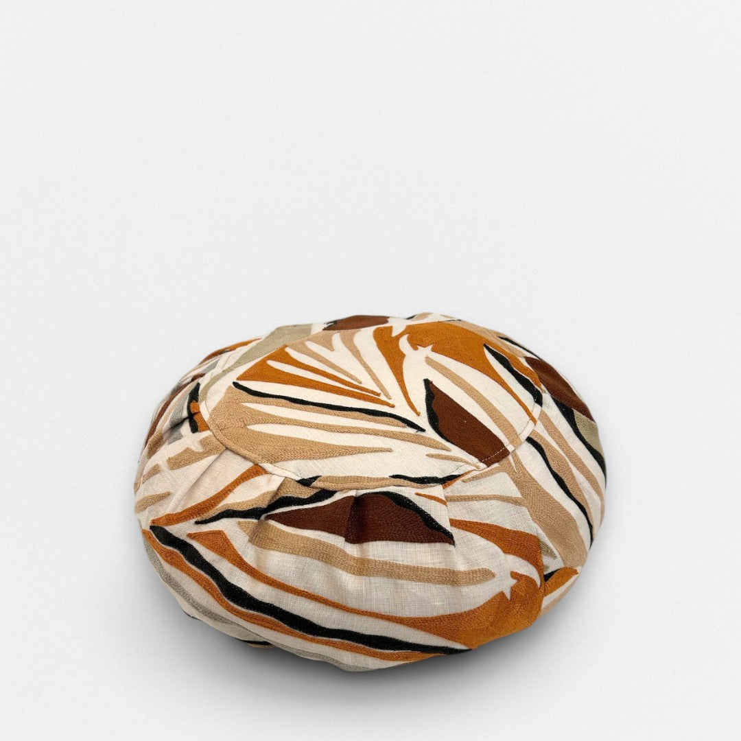 Zafu Meditation Cushion -  Autumn Flow