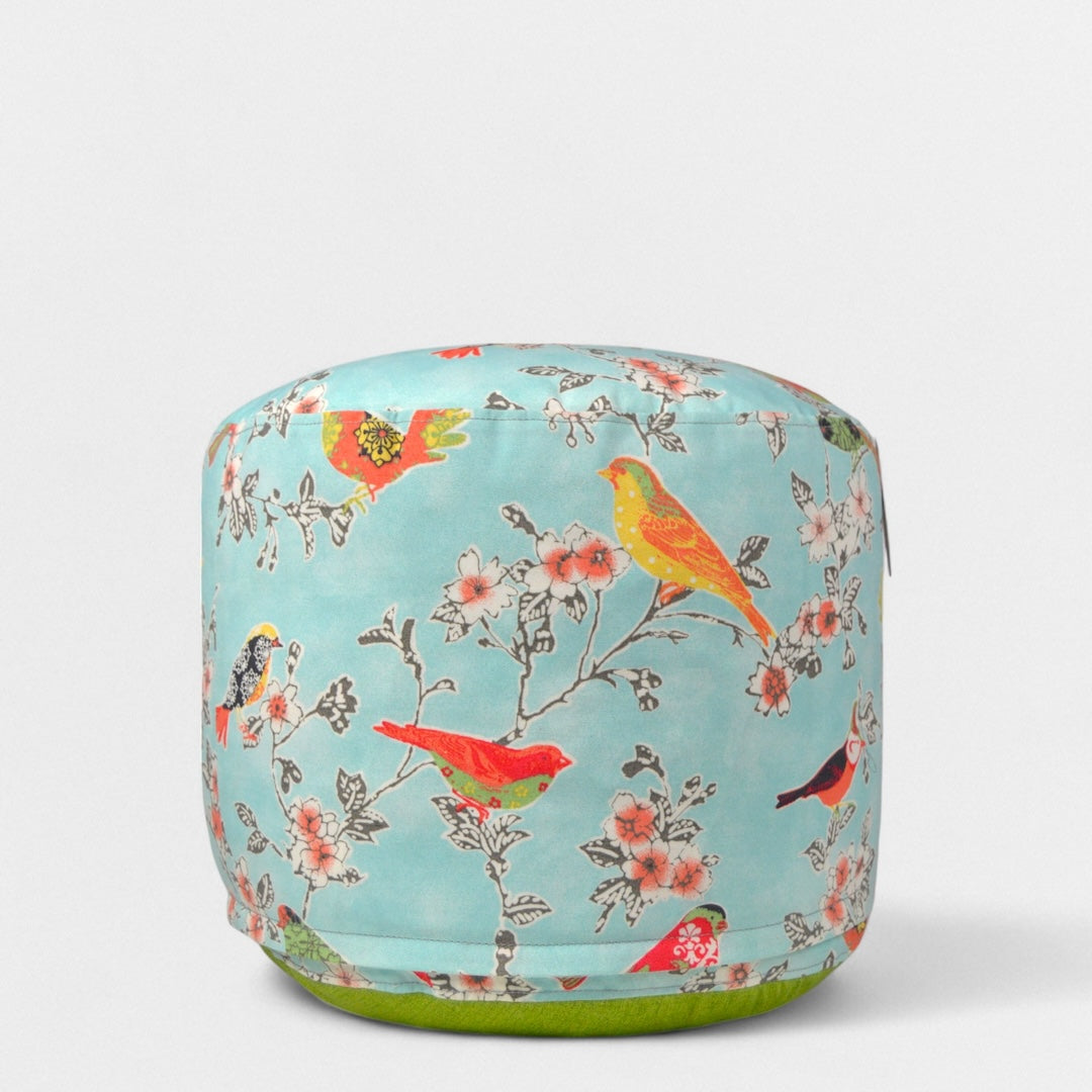Cherry Song Outdoor Pouf- Medium
