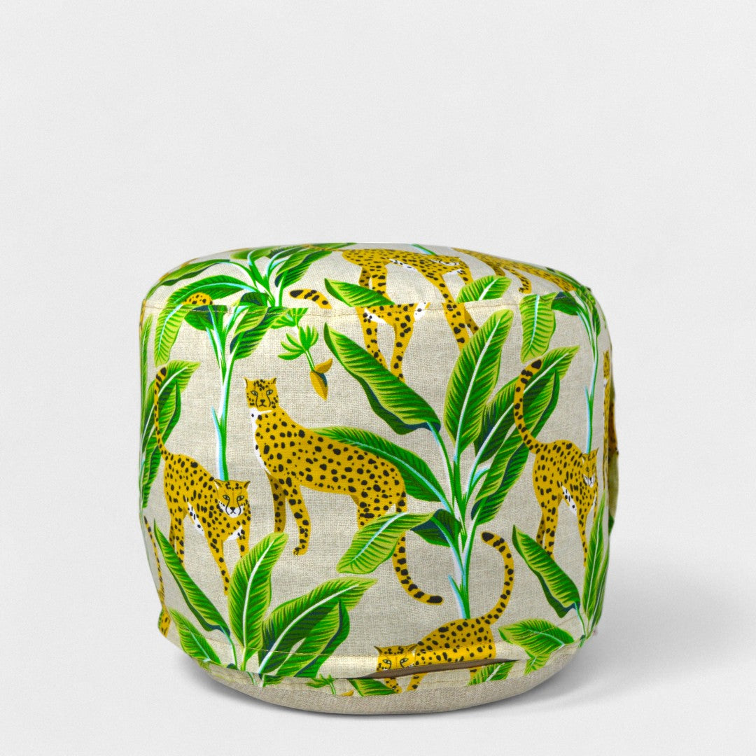 Jungle Majesty Outdoor Pouf - Medium