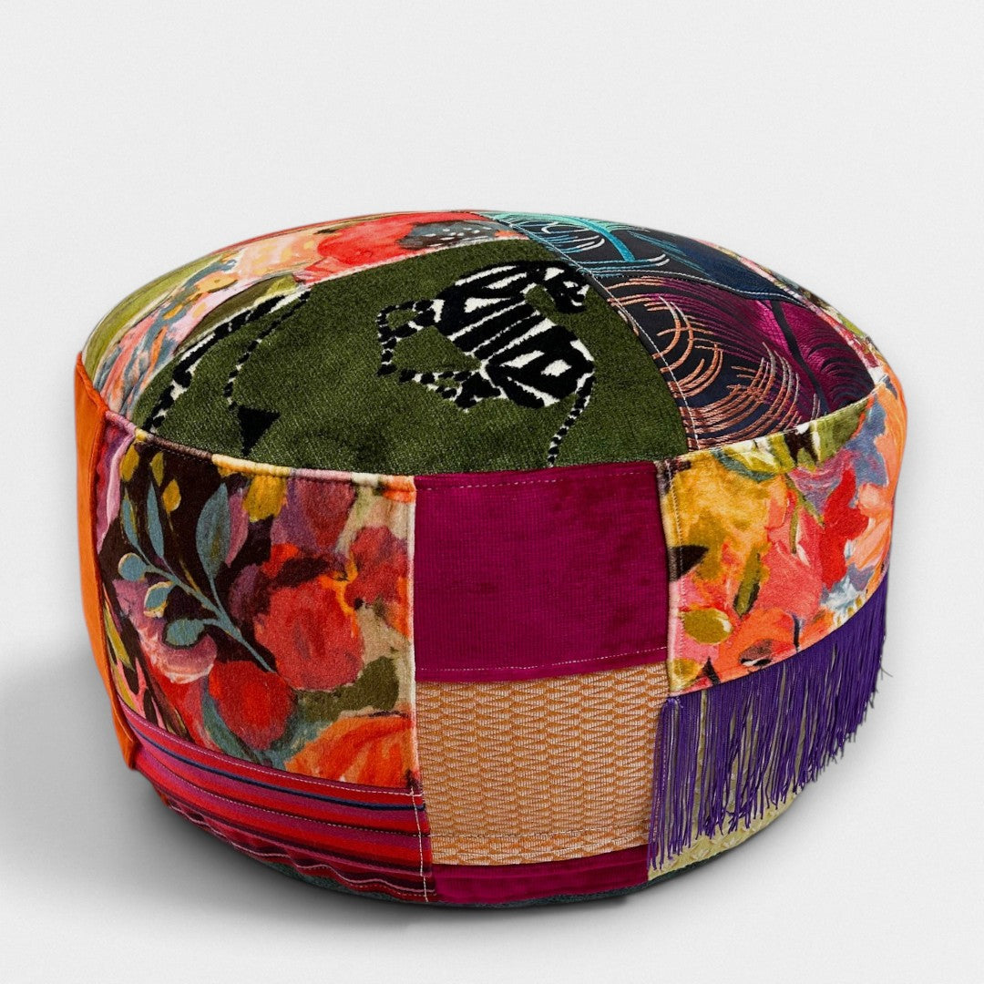 Patchwork Bloom - Ottoman