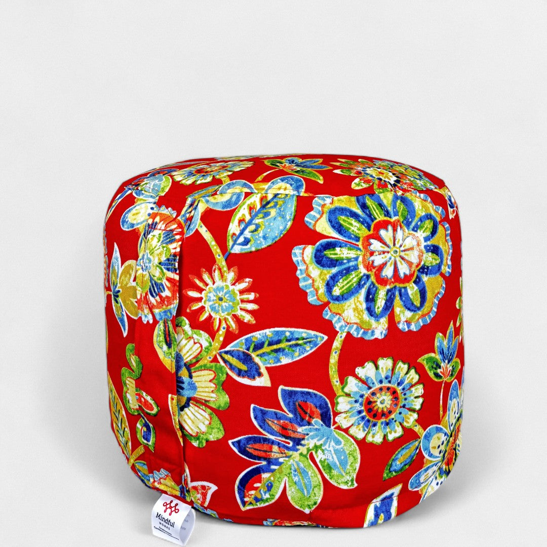 Garden Fiesta Outdoor Pouf - Medium