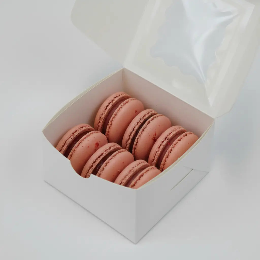 Strawberry Blush Macarons – pack of 6